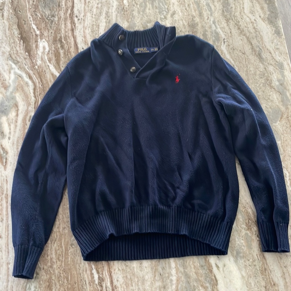 Navy Blue Sweater - POLO Ralph Lauren